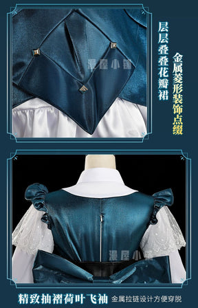 Gardener From Identity V Emma Woods Cosplay Costume Gardener Emma Woods Specimen Gallery Dress women halloween Costumes