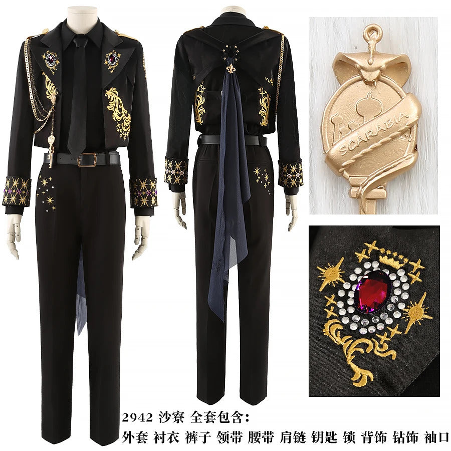 Twisted Wonderland‌ Heartslabyul‌Savanaclaw‌‌For Octavine‌ Scarab‌ Pomefiore‌ Ignihyde‌ Diasomnia‌ Cosplay Costume Uniform