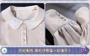 Shusheng-R BanG Dream! Ave Mujica Cosplay Sakiko Togawa Oblivionis Costume Shirt, skirt, socks, tie, Halloween party sweet JK uniform set