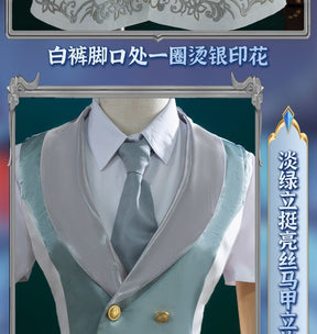 Identity V Cosplay Costumes Survivor Prisoner Luca Balsa Cosplay Halloween Costume Uniform For Women Men