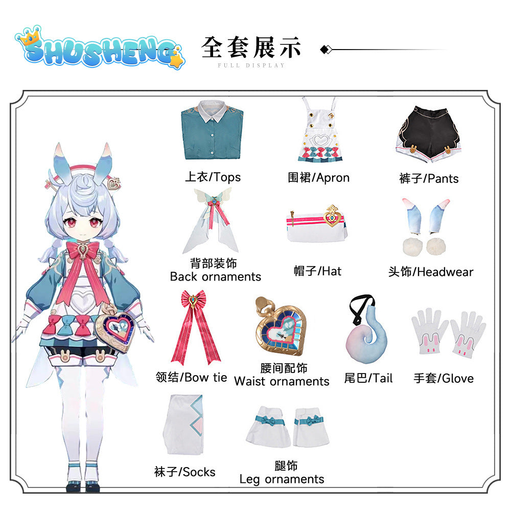 Genshin Impact Sigewinne Women Dress Cosplay Costume Cos Game Anime Party Uniform Hallowen Play Role Clothes Clothing