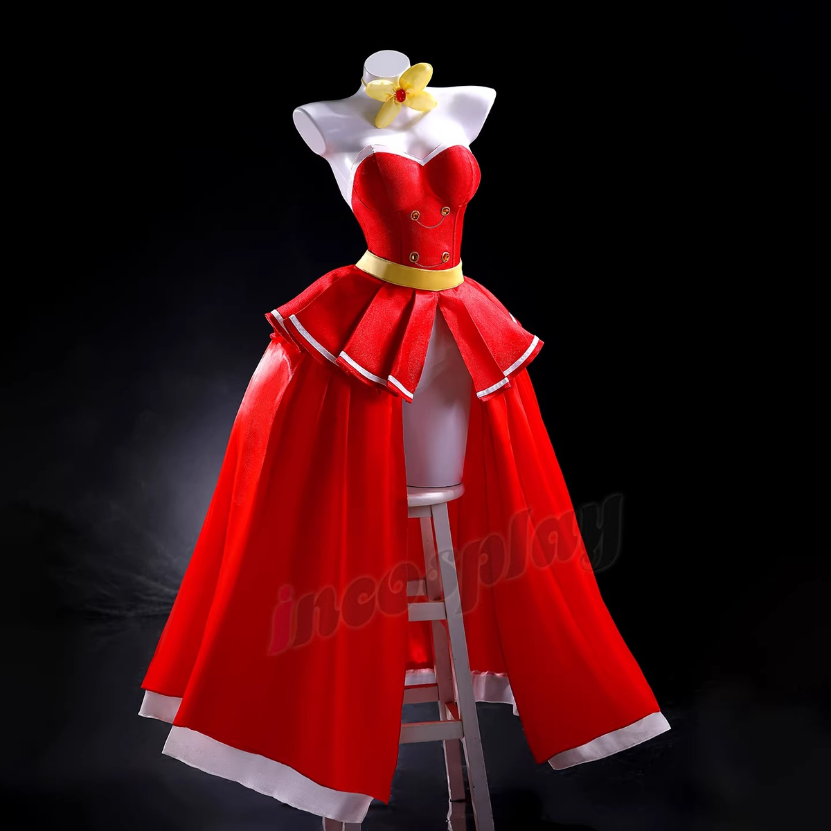 Anime Cosplay Series: Hazbin Hotel 2 -Charlie Morningstar Cosplay Red dress Costume full set Shushengcos high quality