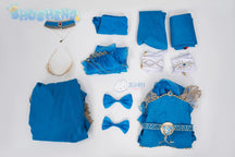 Zelda Cosplay Costume Halloween party wig Elf ears Accessories gorgeous cute Lolita dress Zelda princess Woman set