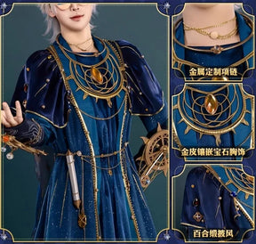 Identity Ⅴ Ada Mesmer Psychologist Emil Patient Cosplay Hengmeng Costume Halloween New Men Women Fashion Prop wig Dress Uniform