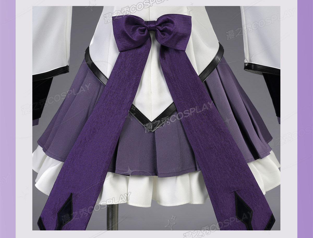 Shusheng-R Anime Madoka Magica Akemi Homura Cosplay Walpurgisnacht: Rising Costume XS-XXL