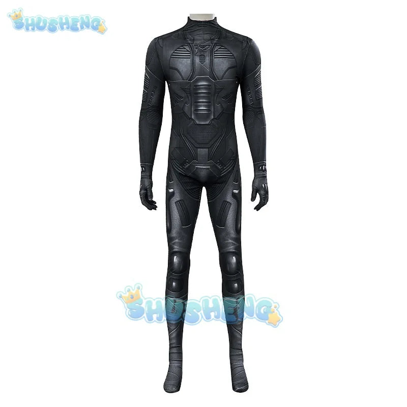 Dune Cosplay Costume 3D Print Bodysuit Paul Atreides Chani Cosplay Costume Jumpsuit Black Suit Man Women Halloween Party Outfit