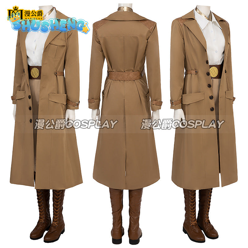 New xmen Cassandra Nova Xavier cosplay costume shirt pants coat belt necklace boots to choose custom made