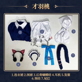 Anime Game Blue Archive Cosplay Saiba Midori Saiba Momoi Costume Maid Uniform Lolita Cat Ears Tail For Halloween Customized