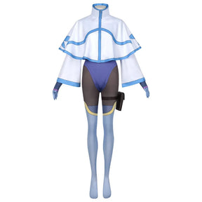 Hina Izumi Cosplay Costume Jumpsuit Anime I'm Living with An Otaku NEET Kunoichi Headwear Bag Halloween Party for Women Props