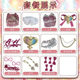 Hoshimiya Ichigo Cosplay Anime Aikatsu!Costume Sweet Lolita with Wings for Hallowmas Christmas Role Play Women