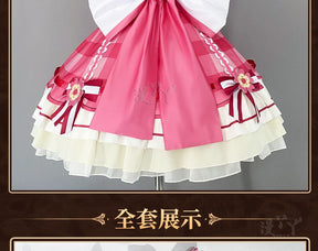Anime Aikatsu Hoshimiya Ichigo Cosplay Costume Uniform Halloween Party for Women Men Carnival Props