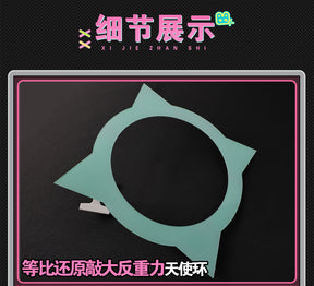 Shusheng-R Zenless Zone Zero Nangong Yu Cosplay Costume Lovely Uniform Wing Halloween Party Role Play Outfit Women