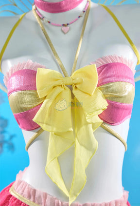 Movie Musa Cosplay Costume Halloween party sexy dress accessories prop wing set women beach sexy swimsuit uniform