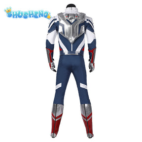 New Captain America Cosplay Costumes The Falcon And The Winter Soldier Jumpsuit Halloween Carnival Comic-con Masquerade Props