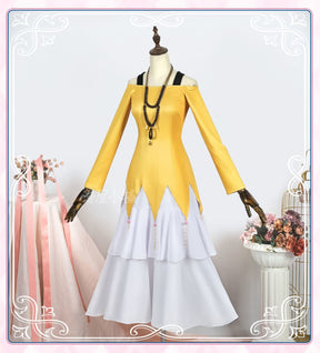 Anime Shugo Chara Tsukiyomi Utau Cosplay Costume Wig yellow Daily Dress Halloween Carnival Party Outfit
