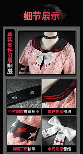 Ukinami Yuzuha Cosplay Costume Zenless Zone Zero Uniform Halloween Carnival Party Christmas Play Role Clothes Clothing for Women