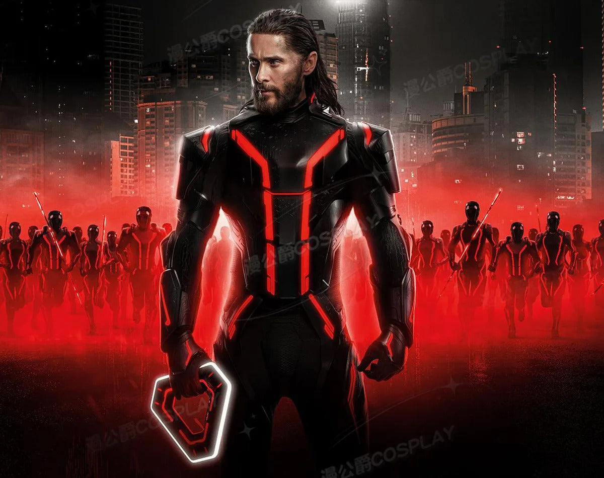 Shusheng-R Movie Tron:Ares Ares Full Set Uniform Shoes Cosplay Costume
