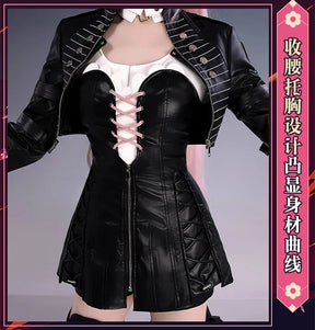 Arknights Lemuen Cosplay Costume Uniform Halloween Carnival Party Christmas Play Role Clothes Clothing for Women