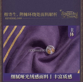 Shusheng-R Game Reverse:1999 Cosplay Druvis III Costume Halloween Carnival New Dress Gloves Props Wig Accessories Set Sexy Women's Uniform