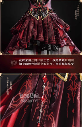 Shusheng-Love and Deepspace Heroines Cosplay Costume Abysm Sovereign Dress New Combat Outfit Hunter Uniform Halloween Women Girls