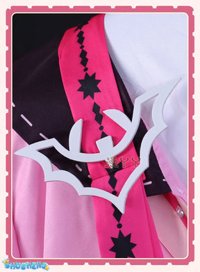 Aster Role-playing Costume Game Nu Carnival Aster Cosplay Outfits Halloween Party Set Short Pink Hair Role Play