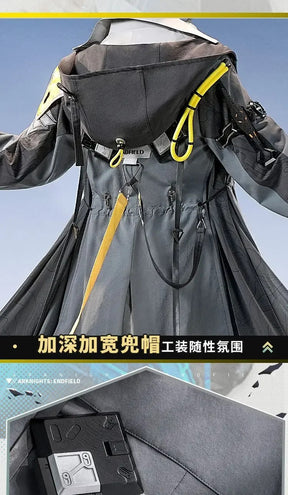 Arknights: Endfield Endministrator B Cosplay Costume Uniform Halloween Carnival Party Christmas Play Role Clothes Clothing
