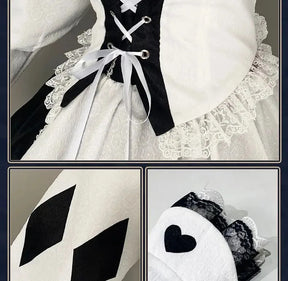 Asahina Mafuyu mfy Cosplay PRSK PJSK Five boxes Costume New Sweet Lolita Dress Halloween Party Fashion Women's Maid Uniform