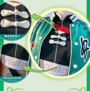 Hatsune Miku Cosplay Costume Chinese Style Dress Halloween Party Gorgeous Uniform Accessories Props Complete Set