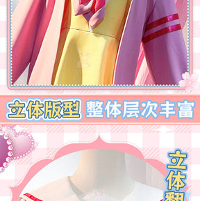 Shusheng-R Anime Pripara Manaka Laala Childhood Cchool Uniform Cosplay Costume S-XXL