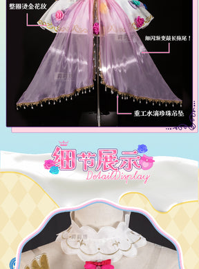 Shusheng-R Anime Pripara Manaka Laala  Women Lolita Dress Cosplay Costume