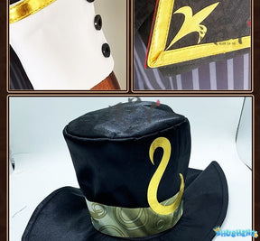 Victor Grantz Keyboard cos Identity V anime man woman cosplay High-quality uniform costume full set
