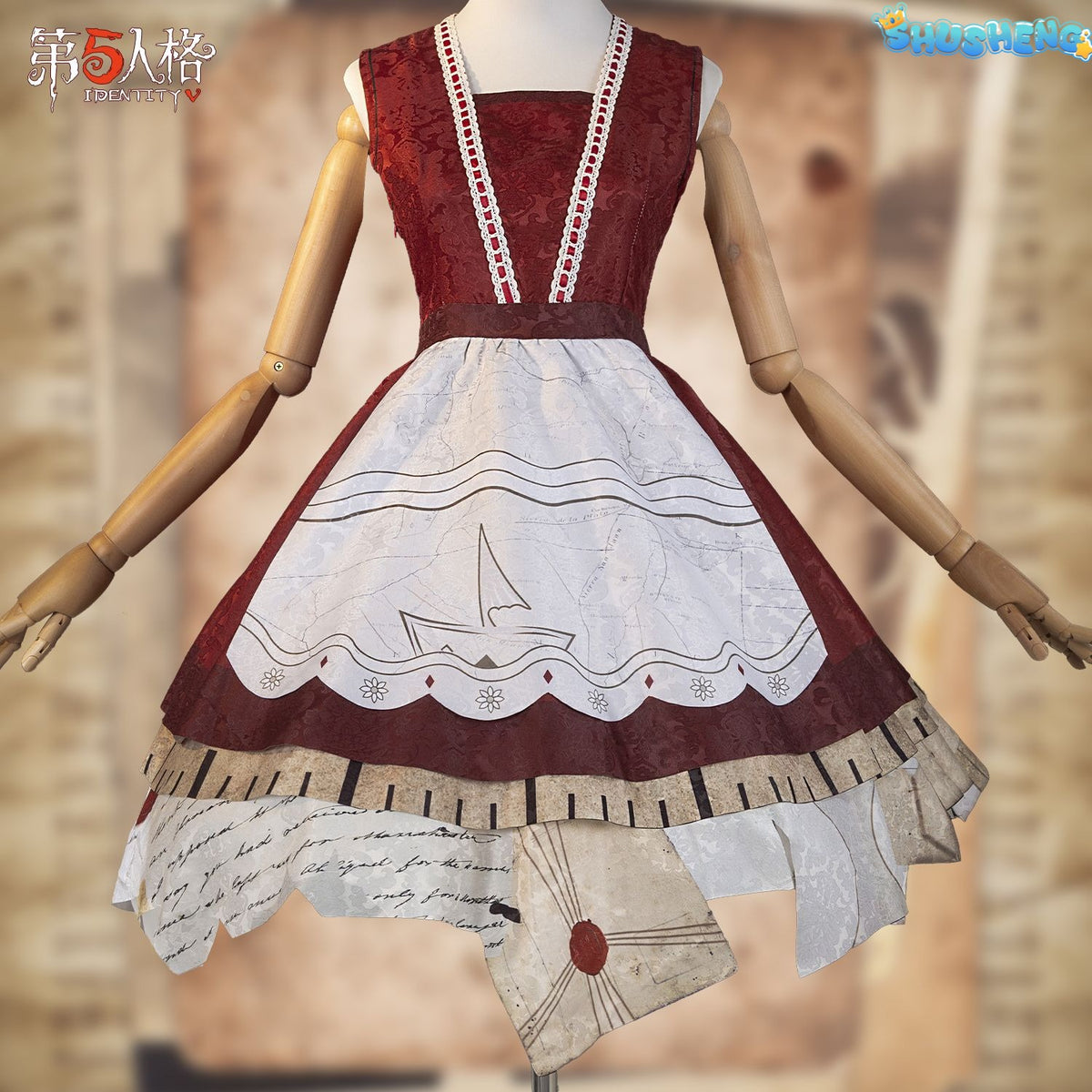 Identity V Cosplay Alice Derose Little Girl Dress Alice Cos Game Anime Party Uniform Hallowen Play Role Clothes Halloween Cosplay