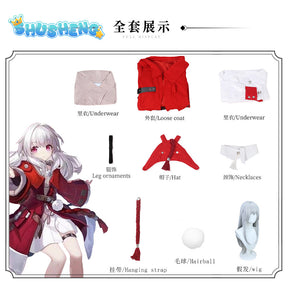 Clara Cosplay Costume Honkai Star Rail Carnival Uniform Anime Halloween Costumes Women Game