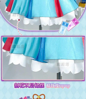 Minami Mirei Anime PriPara cosplay initial costume party Carnival sweet lolita dress accessories props full set woman uniform