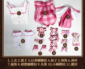 Anime Aikatsu Hoshimiya Ichigo Cosplay Costume Uniform Halloween Party for Women Men Carnival Props