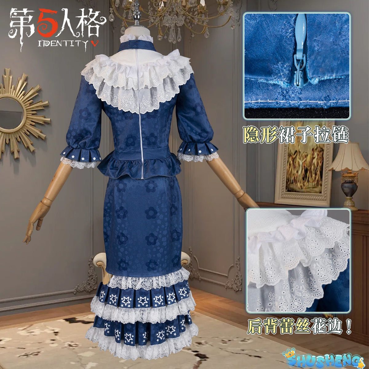 Identity V Game Sculptor Galatea Claude With The Star Of Interpretation clara Cosplay Costume Game Full Of Set