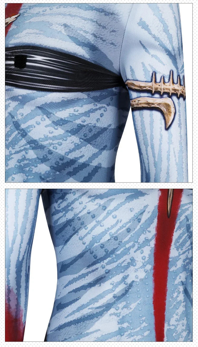 Shusheng-R Avatar:Fire and Ash Neytiri te Ckaha Mo'at’ite Cosplay Costume Tail Zentai Female Halloween Party Bodysuit