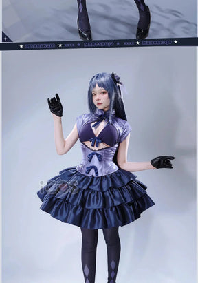 Kagari Hibana The Magical Girl and the Evil Lieutenant Used to Be Archenemies Cosplay Costume Halloween Woman Sweet Lolita Set