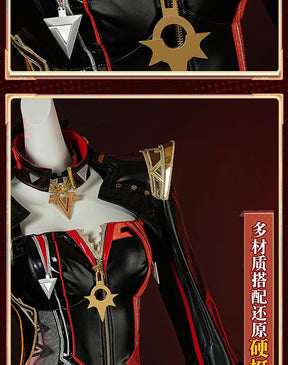 Shusheng Genshin Impact Mavuika Pyro Archon Cosplay Costume Cos Game Anime Party Uniform Hallowen Play Role Clothes Clothing