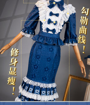 Identity V Game Sculptor Galatea Claude With The Star Of Interpretation clara Cosplay Costume Game Full Of Set