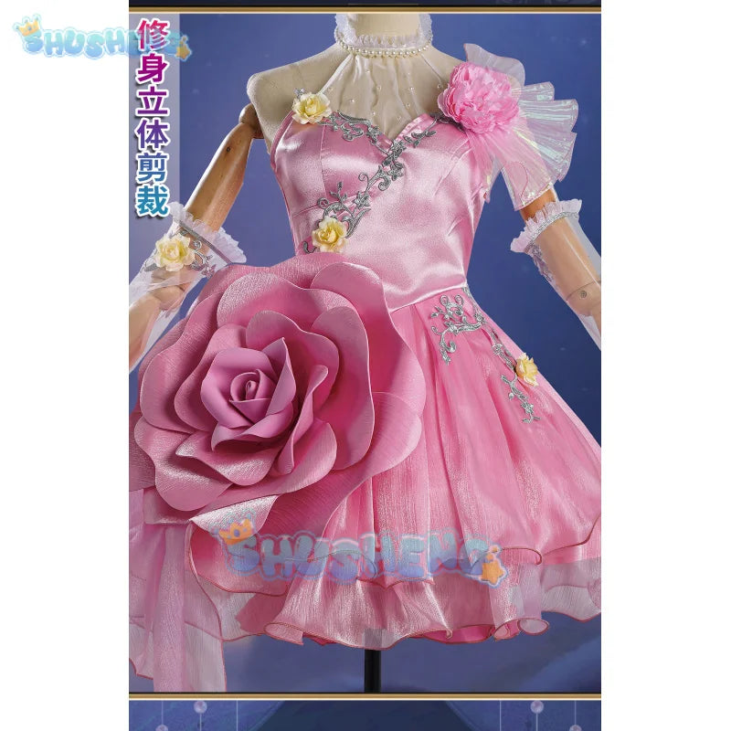 Identity V Margaretha Zelle Female Dancer Valentine's Day Dress Elegant Cosplay Costume Party Halloween Party Outfit