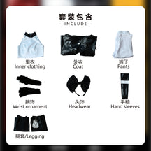 RWBY Blake Belladonna Cosplay Costume Uniform Halloween Carnival Party Christmas Play Role Clothes Clothing for Women