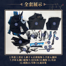 Arknights Logos Anniversary Game Suit Gorgeous Uniform Cosplay Costume Halloween Party Role Play Outfit Men