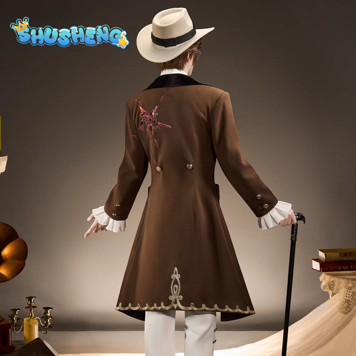 Game Cosplay Series: Identity V Lawyer Freddy Riley Werther Cosplay High quality Costume full set S-XL Shusheng