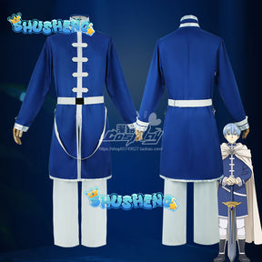 Himmel Cosplay Costume Shawl Cloak Pants Halloween Comic Con for Big Size Himmel Outfits
