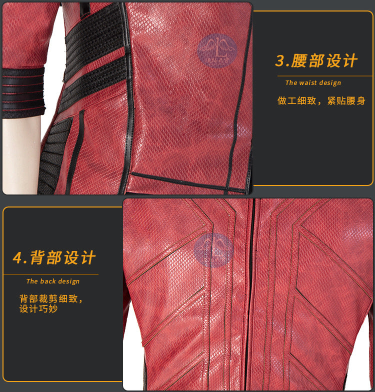 Movie Master of Kung Fu Cosplay Costumes Shang-Chi and the Legend of the Ten Rings PU Tops Pants Shoes Halloween Adult Suits