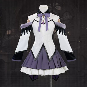 Shusheng-R Anime Madoka Magica Akemi Homura Cosplay Walpurgisnacht: Rising Costume XS-XXL