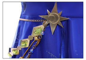 Game Identity V Cosplay Ada Mesmer Costume Purple Dress Elegant Clothes Psychologist Role Play Outfit Full Set for Women
