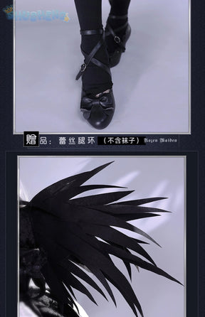 Anime Roses Maiden Cosplay Sui gin tou Mercury Lamp Costume Dark Gothic Lolita Dress High Quality Halloween Uniform Accessories