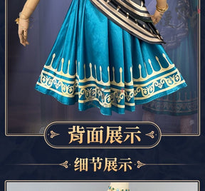 Game Identity V Emily Dyer/Doctor Cosplay Costume Elegant Gorgeous Formal Dress Carnival Role Play Clothing